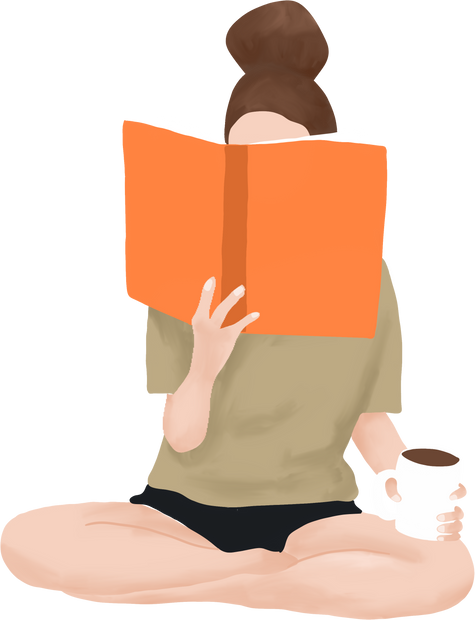 Woman Reading Book